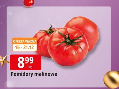 Pomidory malinowe promocja w Leclerc