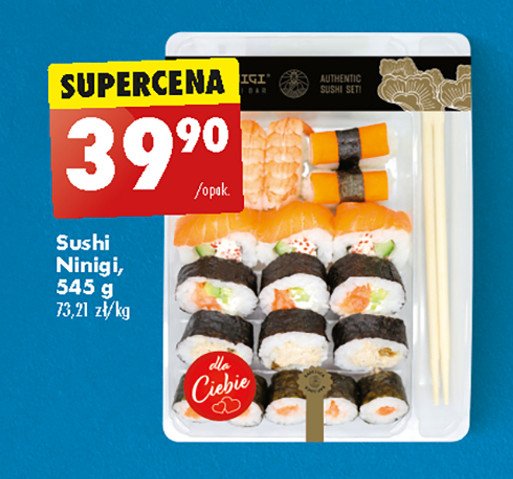 Sushi ninigi promocja