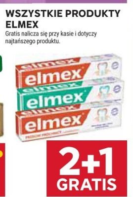 Wszystkie produkty Elmex promocja w Stokrotka