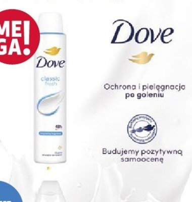 Dezodorant Dove, antyperspirant w spreju, 200 ml promocja w Rossmann