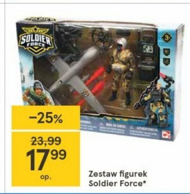 Zestaw soldier force promocja