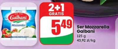 Ser Mozzarella  promocja w Dino