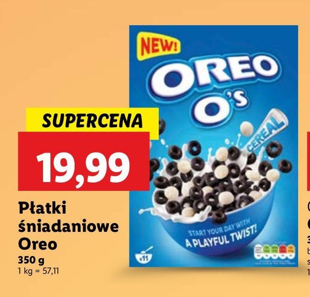 Płatki śniadaniowe Oreo promocja w Auchan