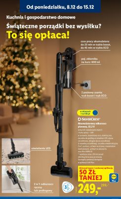 Akumulatorowy odkurzacz pionowy SilverCrest, 22,2 V promocja w Lidl