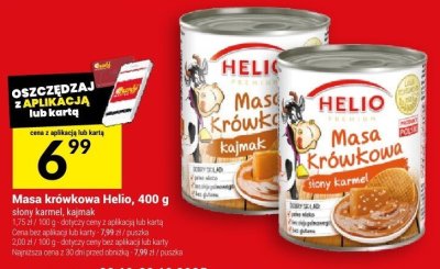 Masa krówkowa Helio, 400 g promocja w Twój Market