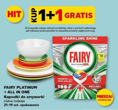 Kapsułki do zmywarki różne rodzaje promocja w Kaufland