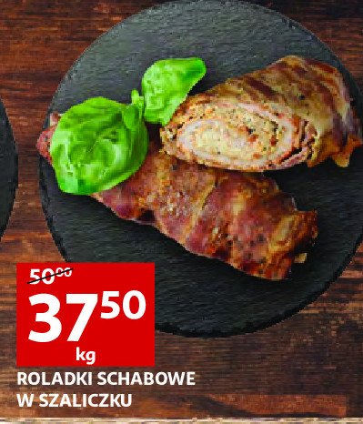 Roladki schabowe w boczkowym szaliczku promocja