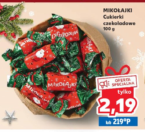 Cukierki mikołajki Odra promocja