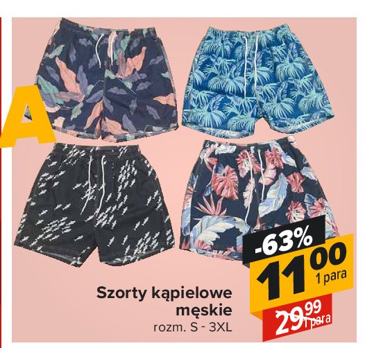 Szorty k膮pielowe m臋skie rozm. s-3xl promocja