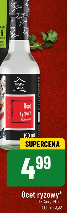 Ocet ryżowy House of asia promocja