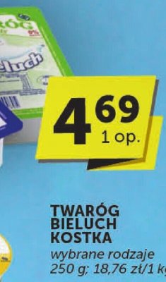Twar贸g Bieluch kostka promocja w ABC