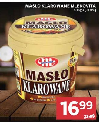 Masło klarowane Mlekovita promocja w Stokrotka
