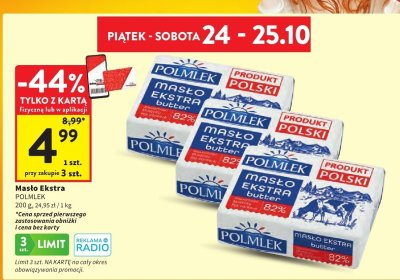 Mas艂o promocja w Intermarche