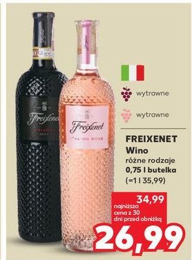 Wino Freixenet italian rose promocja