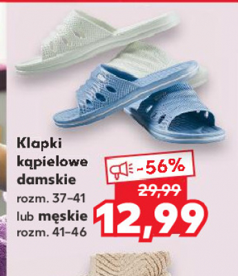 Klapki kąpielowe damskie promocja