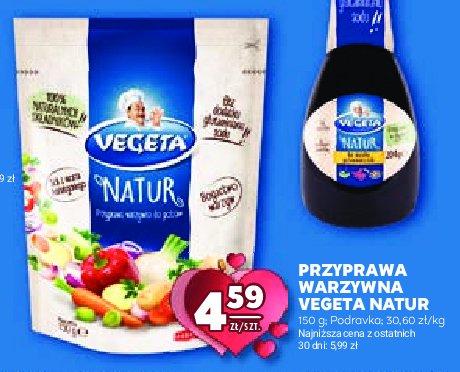 Przyprawa do potraw Vegeta natur promocja