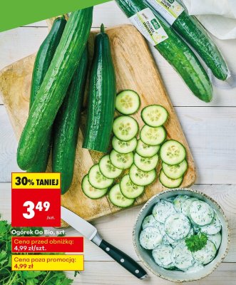 Ogórek Go Bio promocja w Biedronka