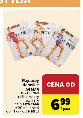 Rajstopy damskie 15 den Per te promocja w Carrefour Market