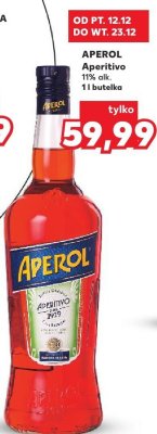 Aperitivo 1 l promocja w Kaufland