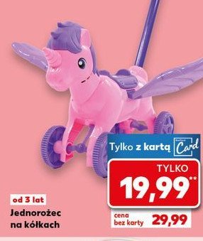 Jednorożec na kółkach promocja w Kaufland