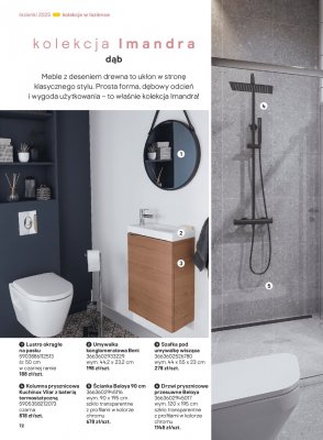 Umywalka konglomeratowa Beni promocja w Castorama