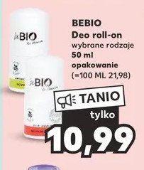 Dezodorant bambus i trawa cytrynowa Be bio promocja
