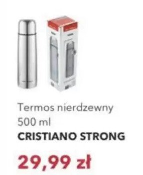 Termos nierdzewny 500 ml CRISTIANO STRONG promocja w Nela