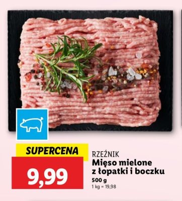 Mięso mielone z łopatki i boczku Rzeźnik codzienna dostawa promocja