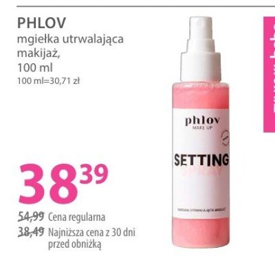 Mgiełka PHLOV utrwalająca makijaż promocja w Hebe