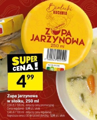 Zupa jarzynowa w słoiku, 250 ml promocja w Twój Market