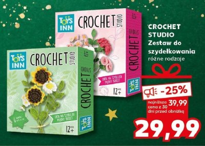 Zestaw do szydełkowania różne rodzaje promocja w Kaufland