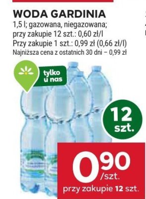 Woda gazowana Na艂臋czowianka promocja w Stokrotka