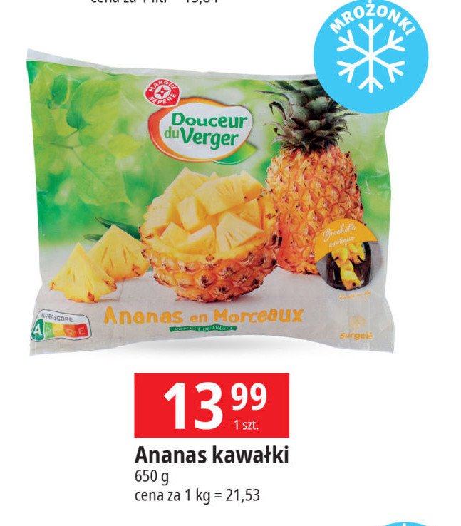 Ananas kawałki Wiodąca marka douceur du verger promocja