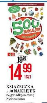 Książka 500 naklejek promocja