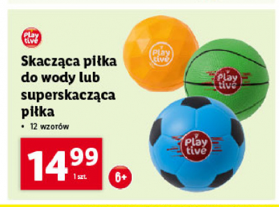 Super skacz膮ca pi艂ka do wody Play tive promocja