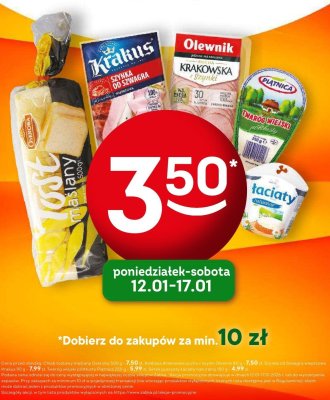 Chleb promocja w Żabka