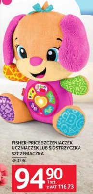 Zabawka Fisher-Price Szczeniaczek Uczniaczek lub Siostrzyczka Szczeniaczka promocja w Selgros