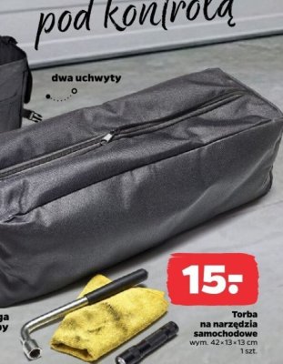 Torba na narzędzia samochodowe promocja w Netto