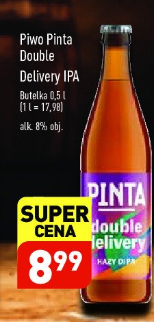 Piwo Pinta double delivery promocja