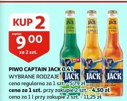 Piwo Captain jack blue lagoon promocja