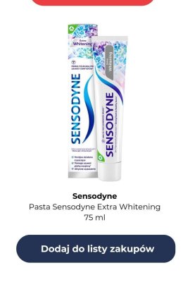 Pasta do zębów Extra Whitening promocja w Dino