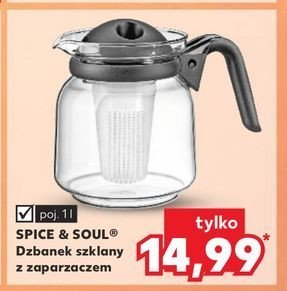 Dzbanek szklany 1 l Spice&soul promocja