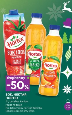 Sok Hortex 100% Jabłko promocja w Stokrotka