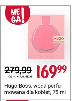 Woda toaletowa HUGO BOSS HUGO WOMAN Hugo by hugo boss promocja