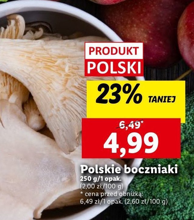 Boczniaki polska promocja