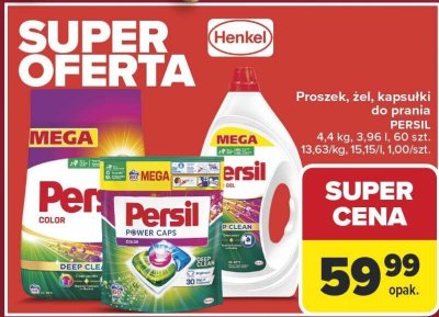 Proszek do prania Persil MEGA promocja w Carrefour Market