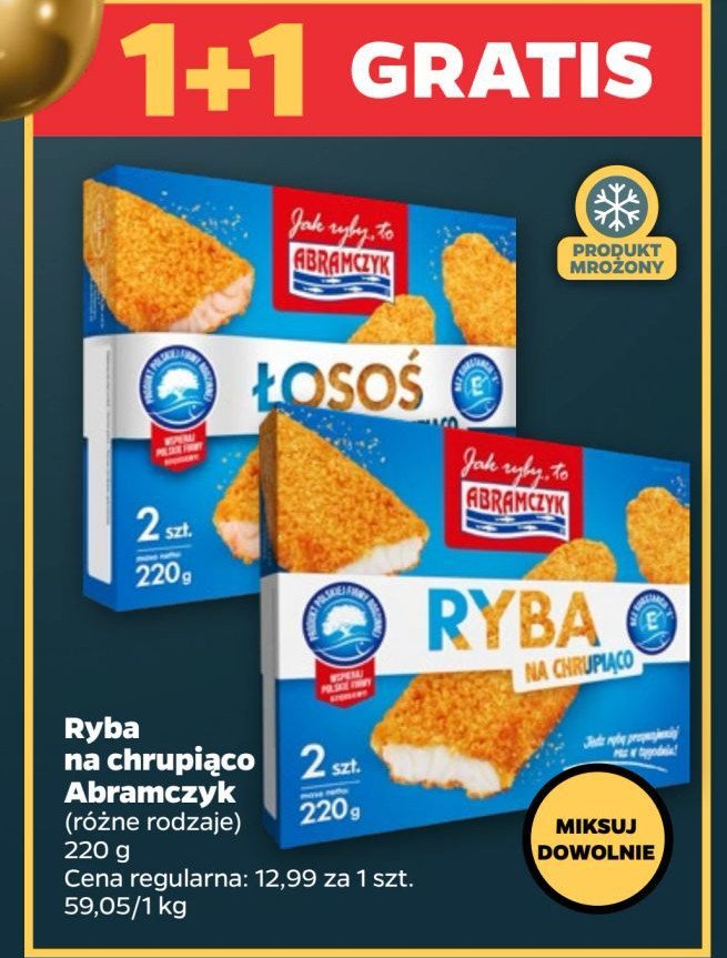 Ryba na chrupiąco Abramczyk promocja