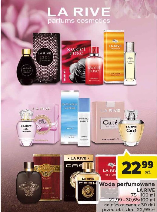 Woda perfumowana LA RIVE DONNA promocja