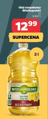 Olej rzepakowy 2 l promocja w Netto