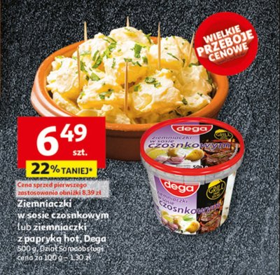 Ziemniaczki z papryką Dega promocja
